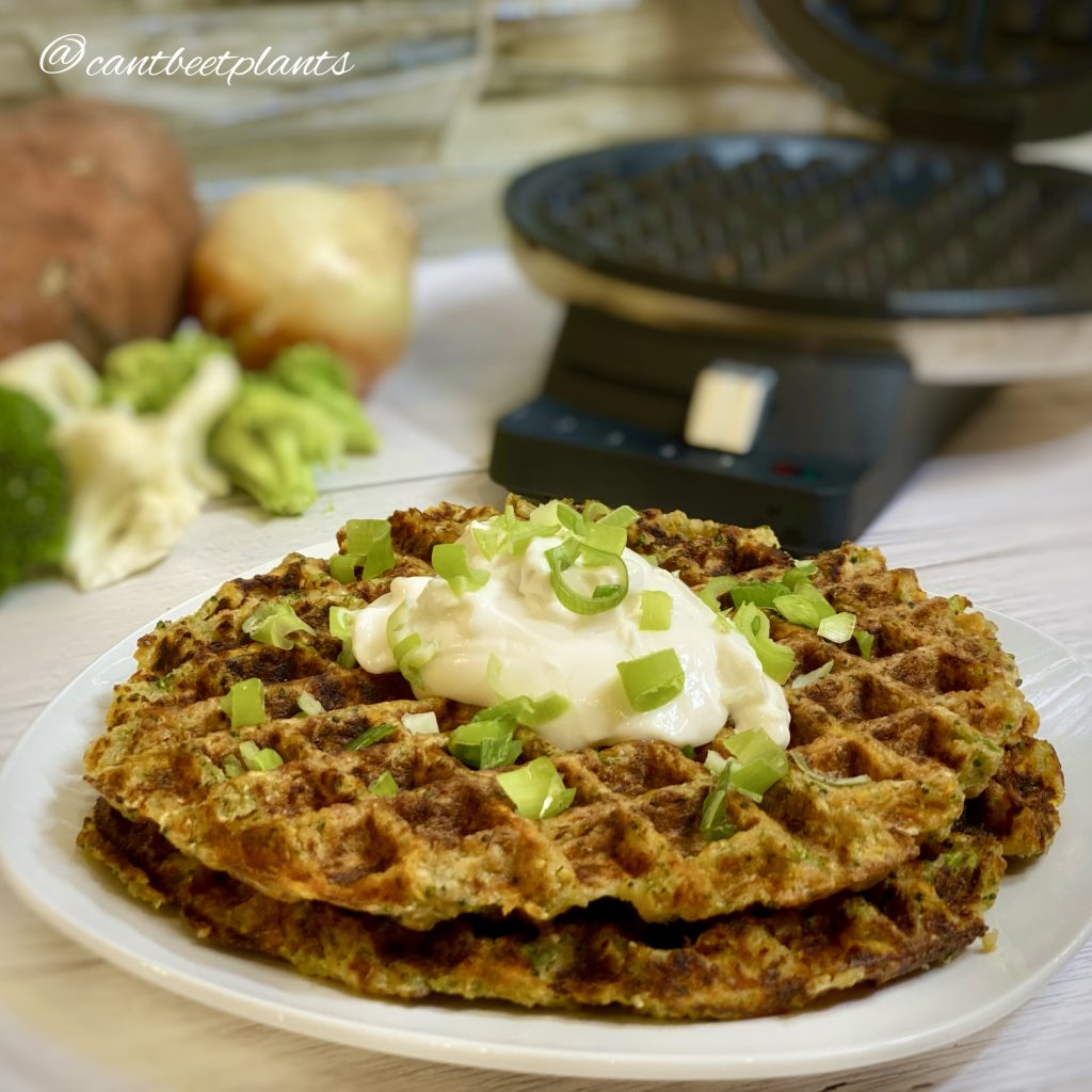 Confetti Fritters/ Savory Waffles – Cant Beet Plants