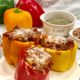 Lentil and Quinoa Stuffed Peppers