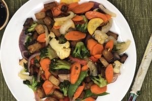 Sweet Tofu Stirfry