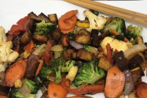 Sweet and Spicy Tofu Stirfry