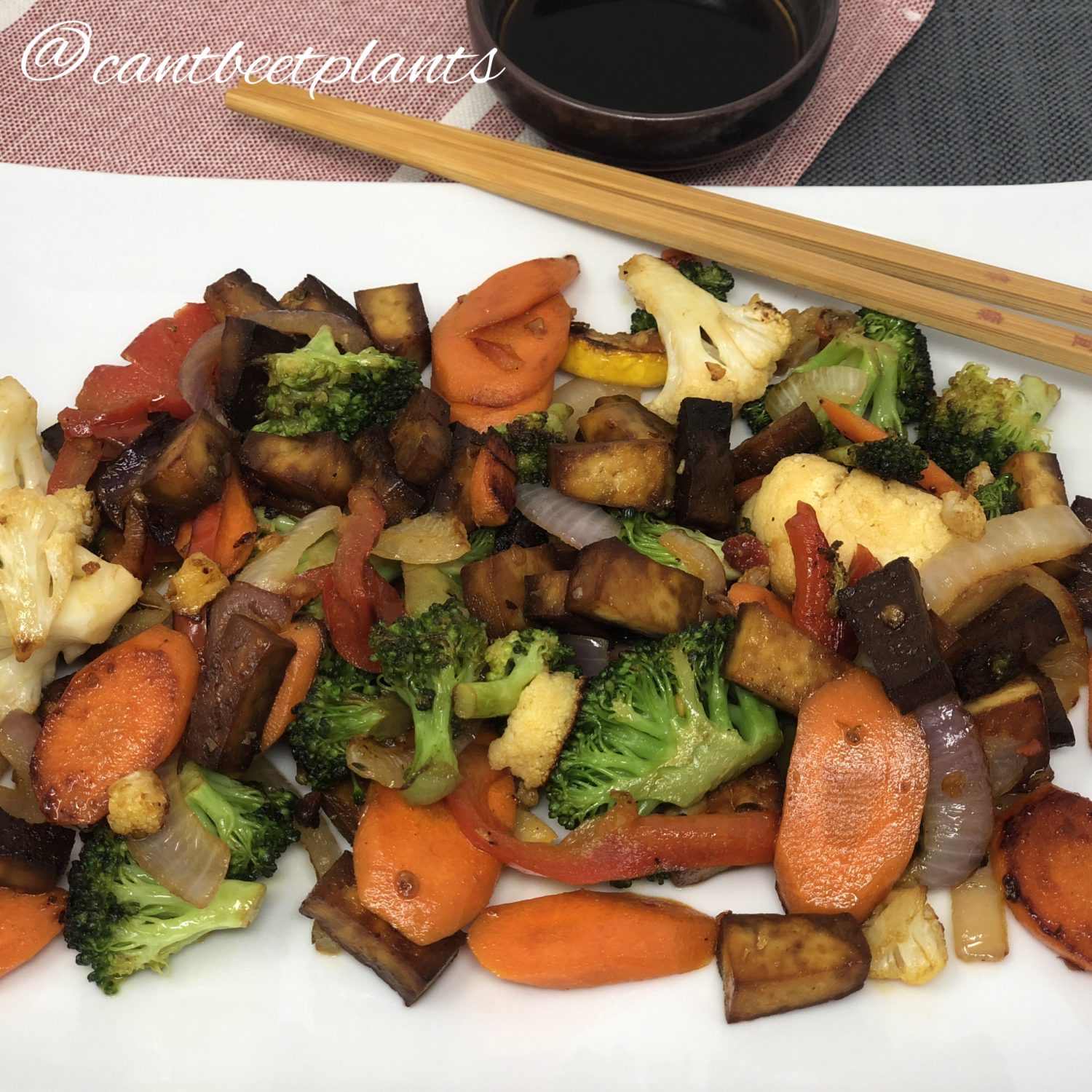 Sweet and Spicy Tofu Stirfry – Cant Beet Plants