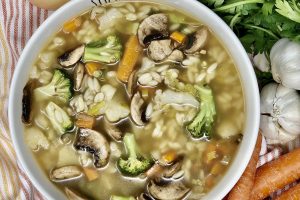 Vegetable Soup (With Broth)