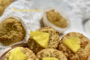 Pineapple and Mango Cupcake Muffins