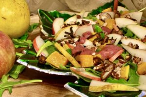 Fall Squash, Apple and Pear Salad