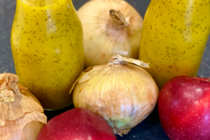 Oil Free Sweet Onion and Cider Dressing