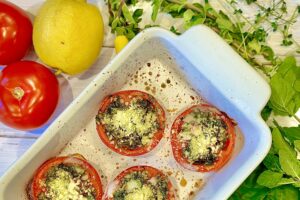 Herb Filled Tomatoes