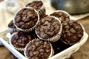 Chocolate Oat Muffins