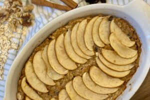 Apple Oatmeal Bake