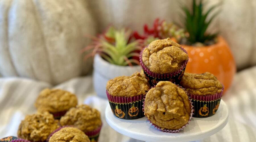 Banana Pumpkin Mini-Muffins